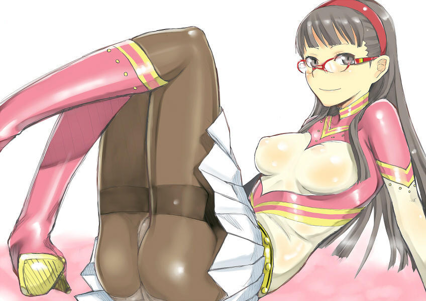 amagi yukiko and konohana sakuya (persona and 1 more) drawn by em_(totsuzen_no_hakike)