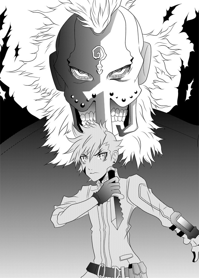 nanashi and dagda (shin megami tensei and 1 more) drawn by akira_(akira-rokuon)