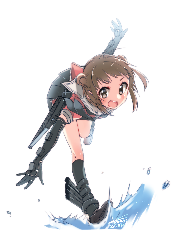 naka (kantai collection) drawn by koruri