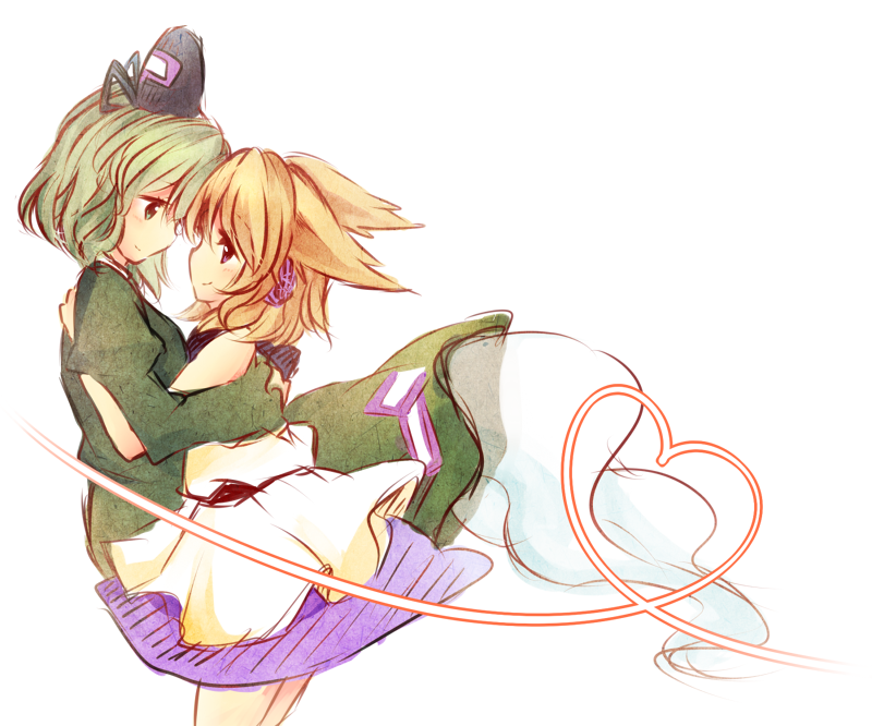 toyosatomimi no miko and soga no tojiko (touhou) drawn by tama_(soon32281)
