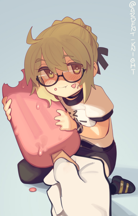 artoria pendragon and mysterious heroine x alter (fate and 1 more) drawn by boa_(brianoa)