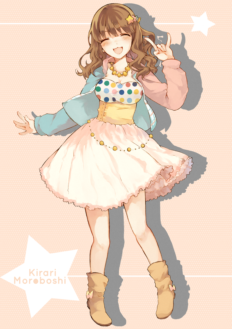 moroboshi kirari (idolmaster and 1 more) drawn by shiina_aya