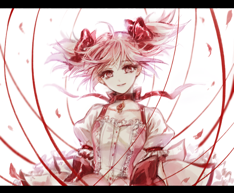 kaname madoka (mahou shoujo madoka magica) drawn by pagaraga