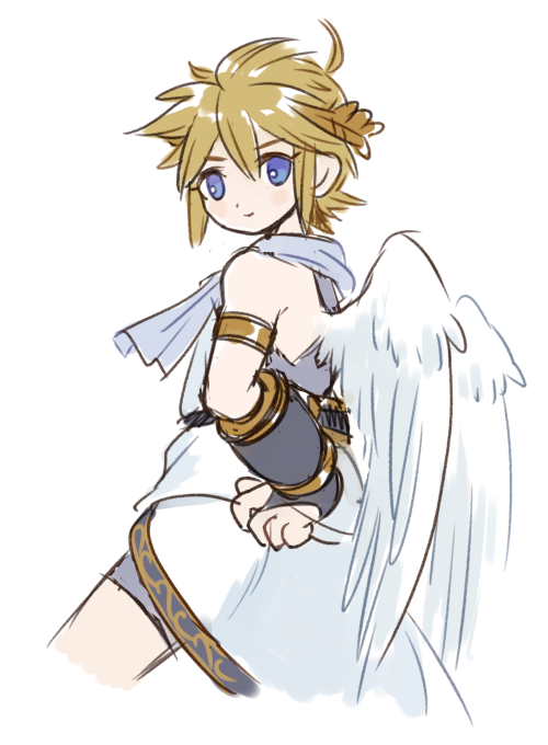 pit (super smash bros. and 2 more) drawn by nopepe