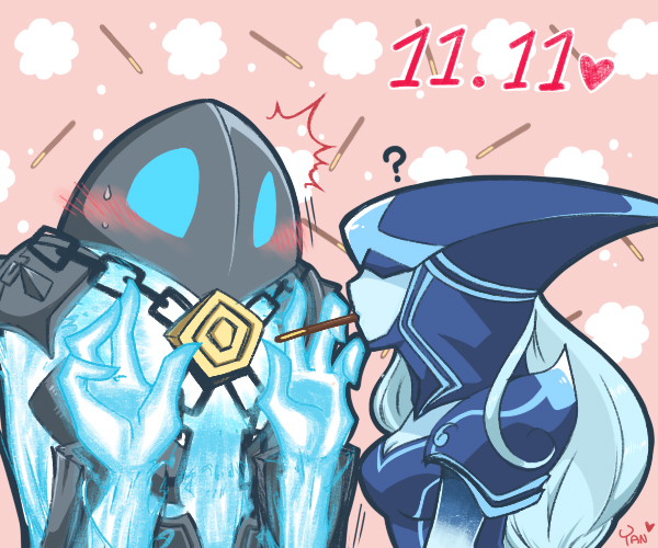 xerath and lissandra (league of legends) drawn by yan531
