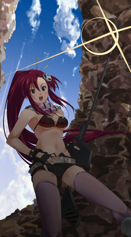 yoko littner (tengen toppa gurren lagann) drawn by mizuki_makoto