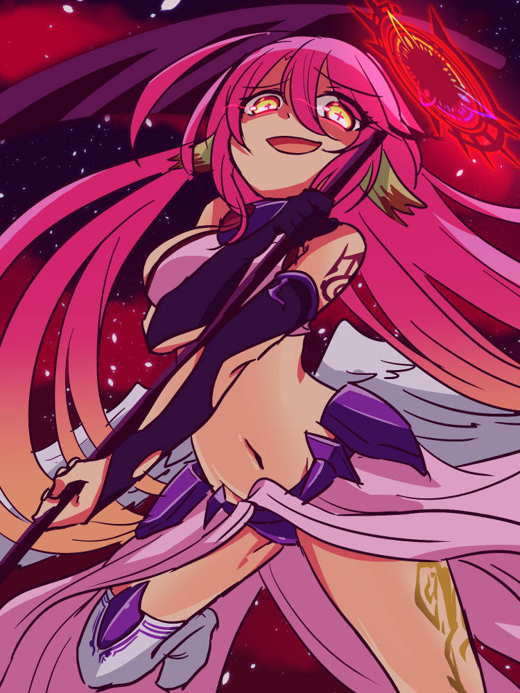 jibril (no game no life) drawn by yuiti_hinata