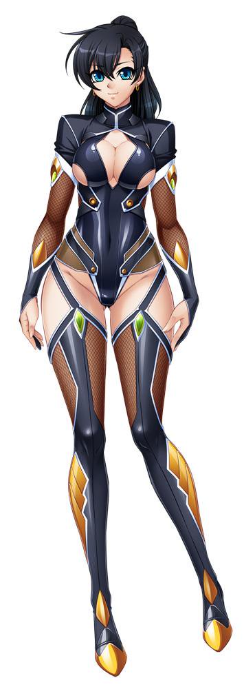 fuuma tokiko (taimanin and 2 more) drawn by kagami_hirotaka
