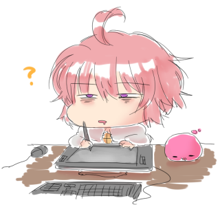 arch bishop and poring (ragnarok online) drawn by sasamuke_pika