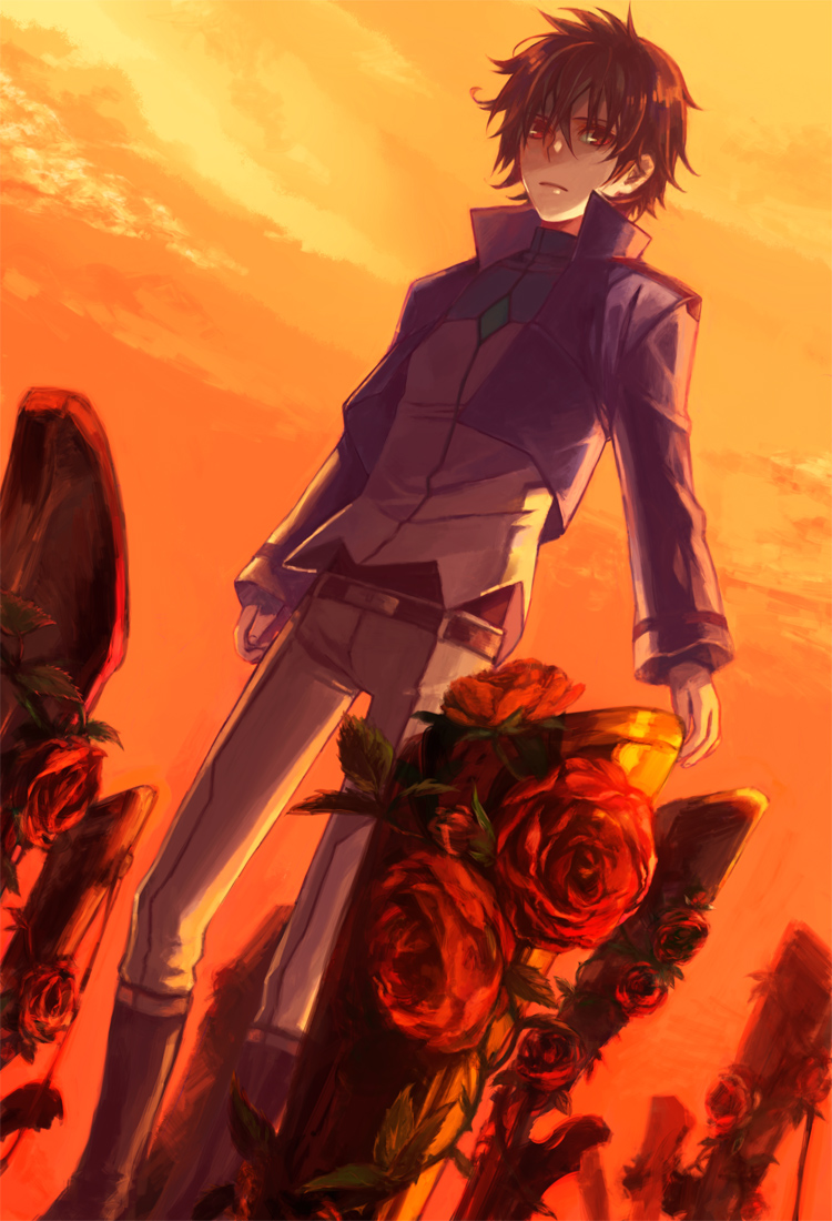 setsuna f. seiei (gundam and 1 more) drawn by shinono
