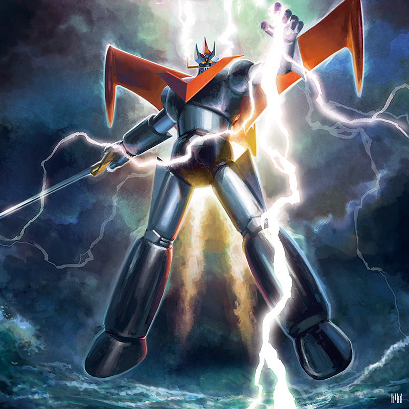 great mazinger (mazinger and 1 more) drawn by fmu