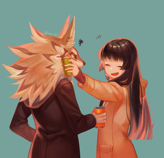 protagonist 2 and seth (tokyo afterschool summoners) drawn by sora-ya_(uya_kyo)