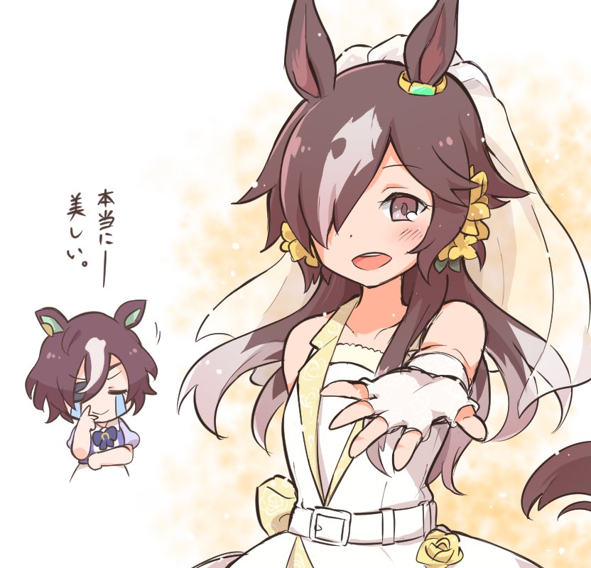 tanino gimlet and vodka (umamusume) drawn by minmin_(kemomofuri)