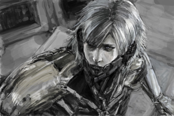 raiden (metal gear and 1 more) drawn by fr_(didmdk)