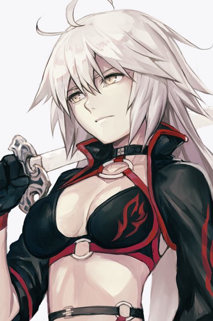 jeanne d'arc alter (fate and 1 more) drawn by hungry_clicker