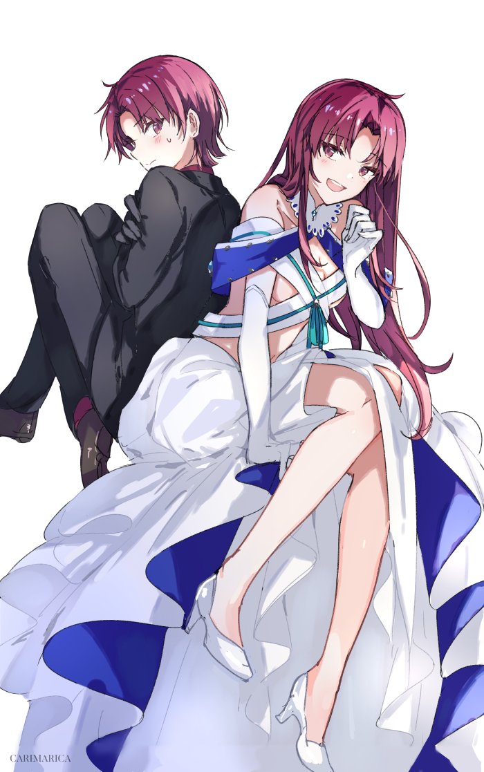 bazett fraga mcremitz and manannan mac lir (fate and 1 more) drawn by carimarica