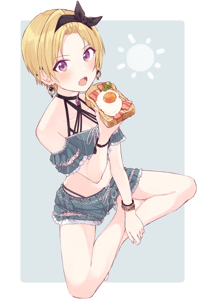 saijo juri (idolmaster and 1 more) drawn by miyama_okara