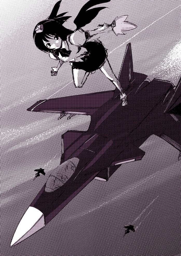 shameimaru aya (touhou and 1 more) drawn by cofepig