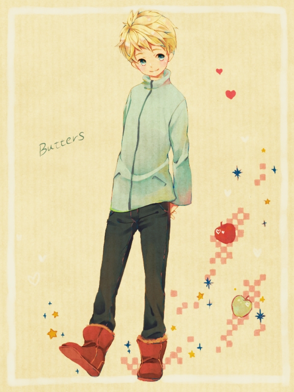 butters stotch (south park) drawn by amu_(m_aa)