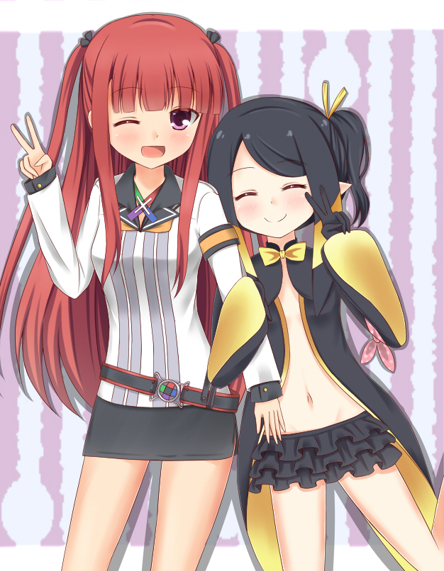 arca and pariet (summon night and 1 more) drawn by esureki
