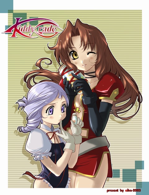 eclair and lumiere (kiddy grade) drawn by eika_(artist)