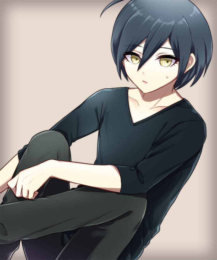 saihara shuichi (danganronpa and 1 more) drawn by utou_(utousan)