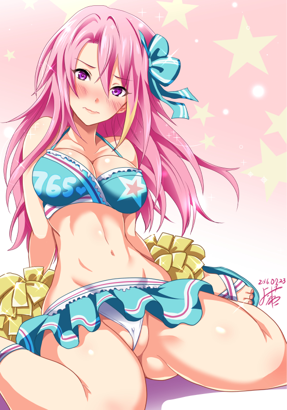 maihama ayumu (idolmaster and 1 more) drawn by yokoyama_naoki