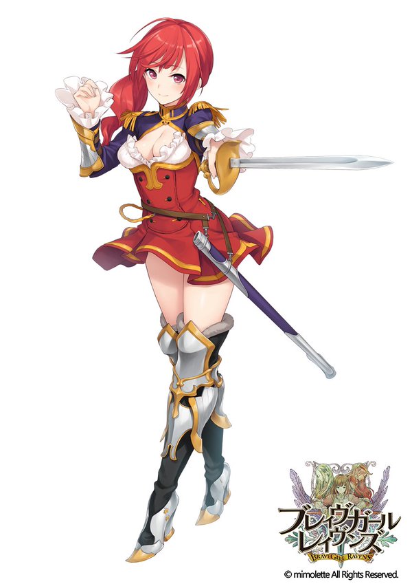 lucretia falstini (brave girl ravens) drawn by f-cla