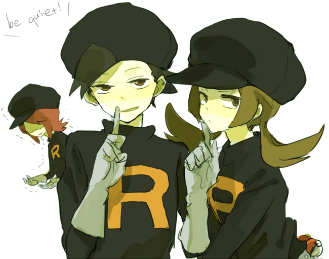 ethan, lyra, and silver (pokemon and 1 more) drawn by tomtomjm