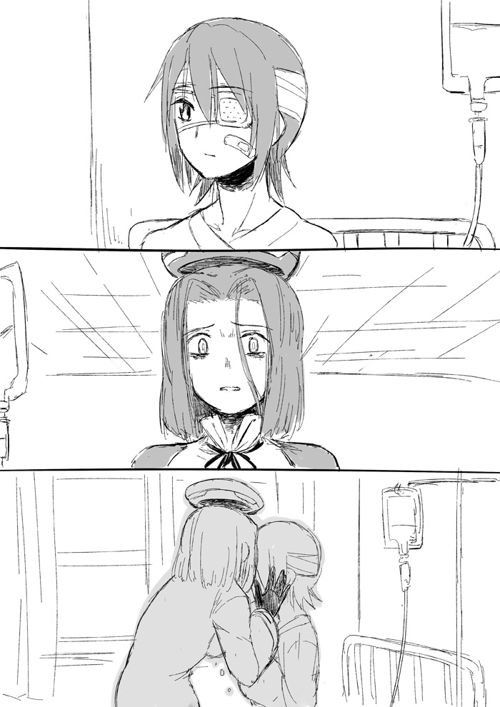 tenryuu and tatsuta (kantai collection) drawn by nathaniel_pennel