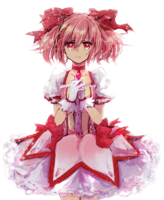 kaname madoka (mahou shoujo madoka magica) drawn by tsukuda0310