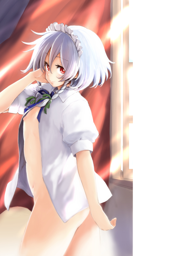 izayoi sakuya (touhou) drawn by lefthand