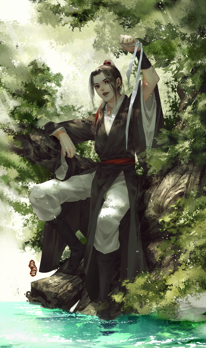 wei wuxian (modao zushi) drawn by taifeng_jun_yijing_qi_zhi_le
