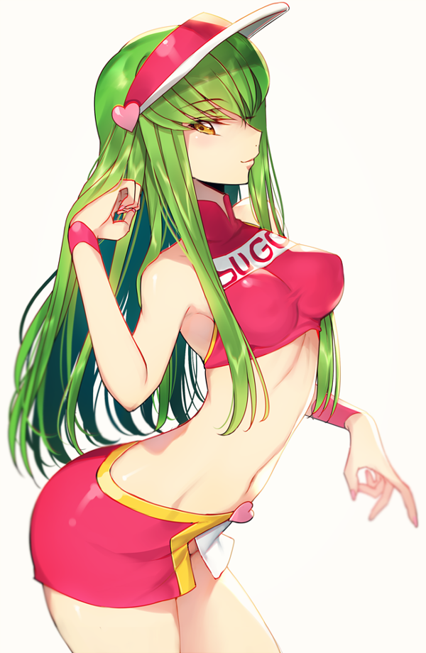c.c. and sugou asuka (code geass and 2 more) drawn by creayus