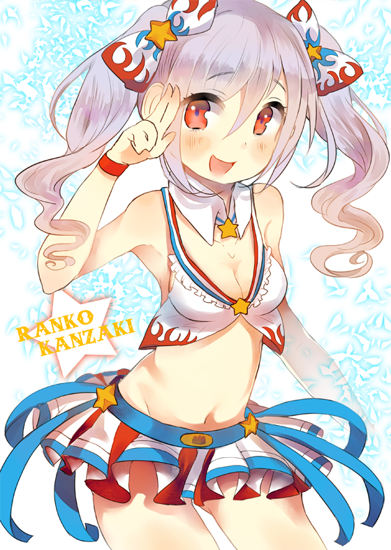 kanzaki ranko (idolmaster and 1 more) drawn by poyopoyo23