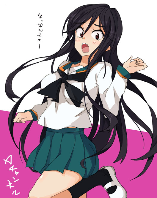 nishi yuuko (a channel) drawn by takemura_makoto_(hakushikei)