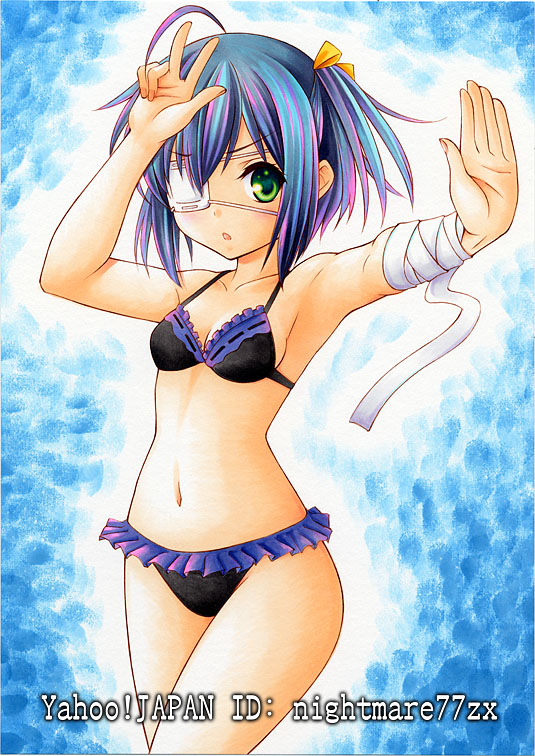 takanashi rikka (chuunibyou demo koi ga shitai!) drawn by nightmare77zx