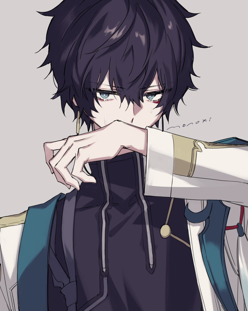 dan heng (honkai and 1 more) drawn by mogi_(green_tea_planet)