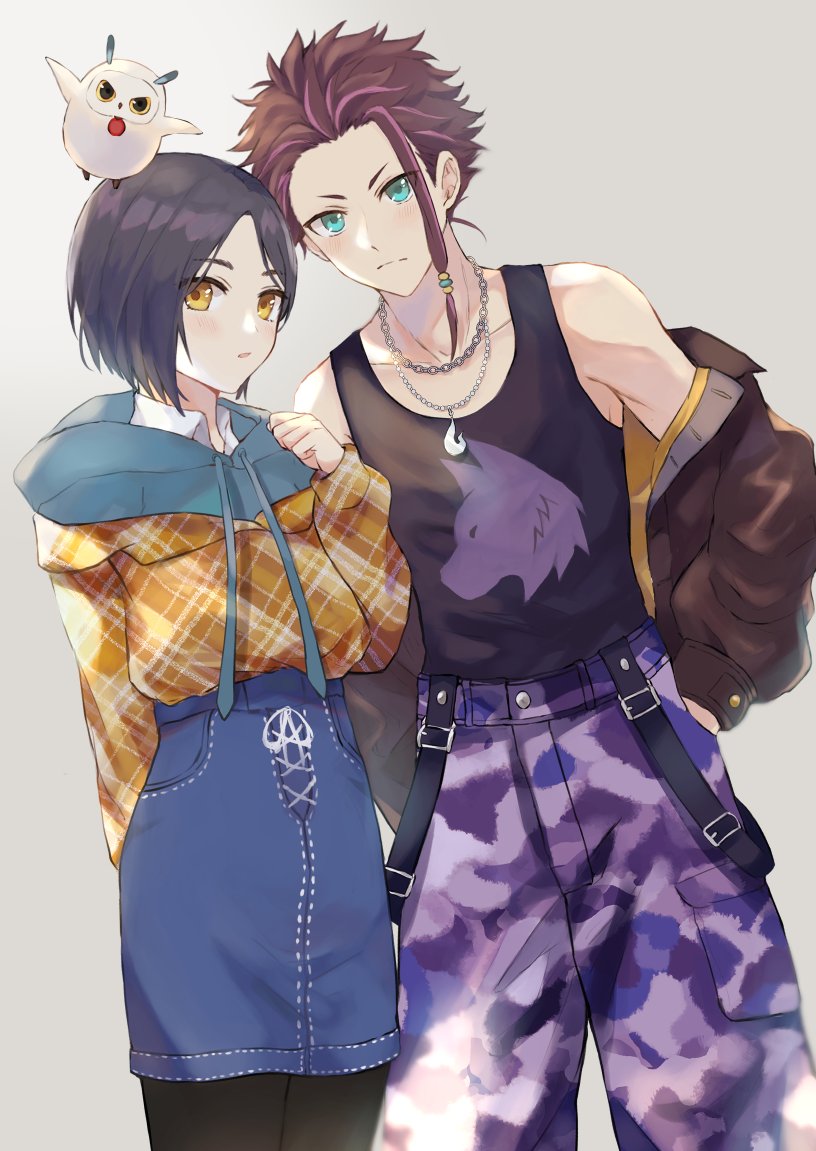 rinwell, fururu, and law (tales of and 1 more) drawn by wspread