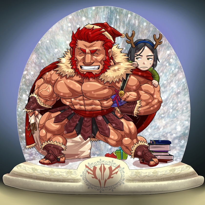 iskandar and waver velvet (fate and 1 more) drawn by gas_heckman