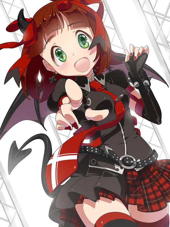 amami haruka and dark haruka (idolmaster) drawn by keiko_rin