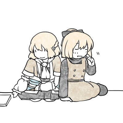 mizuhashi parsee and kurodani yamame (touhou) drawn by sabakan_(iizuka48)