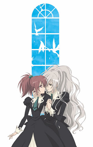 aoi nagisa and hanazono shizuma (strawberry panic!) drawn by numata_seiya