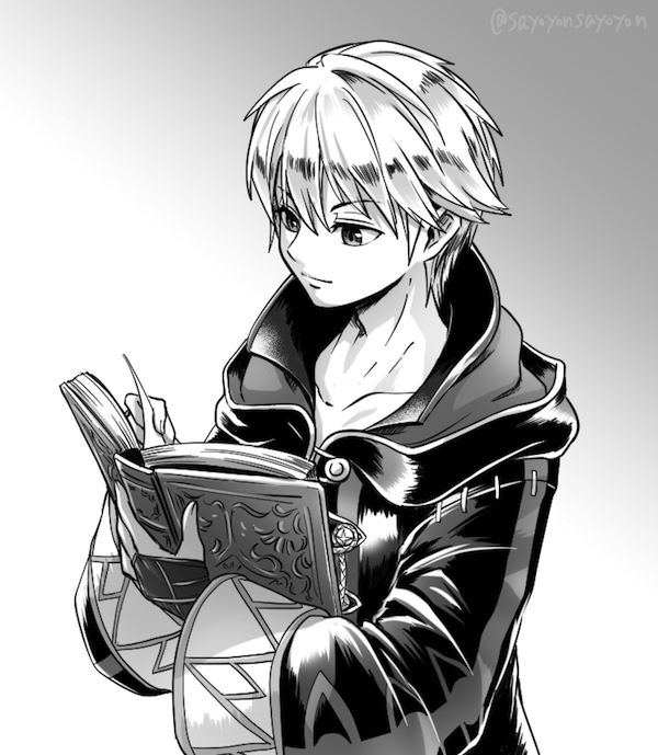 male robin (fire emblem and 1 more) drawn by sayoyonsayoyo