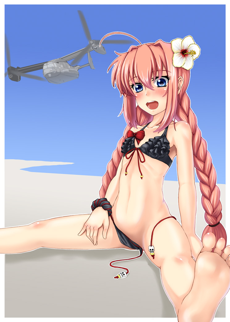 vita (lyrical nanoha and 2 more) drawn by petag2