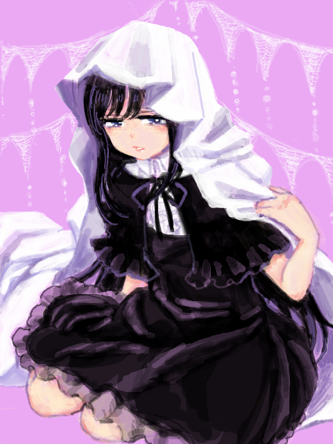 akemi homura (mahou shoujo madoka magica) drawn by desutoro