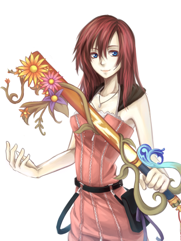 kairi (kingdom hearts and 1 more) drawn by ayu_miko