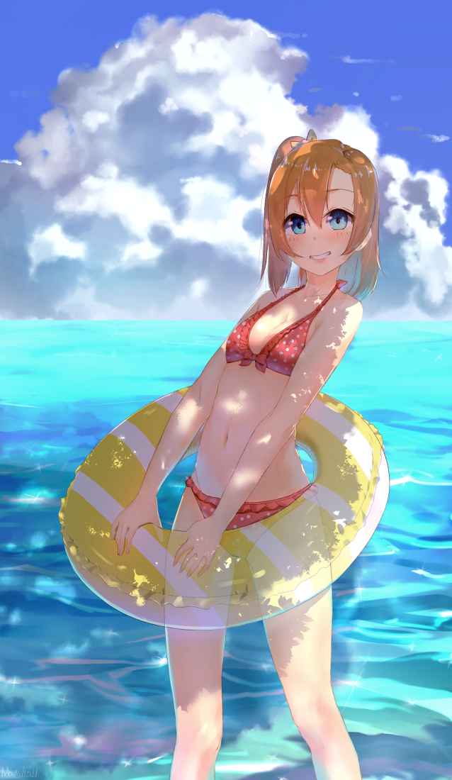 kosaka honoka (love live! and 1 more) drawn by marshall_(wahooo)