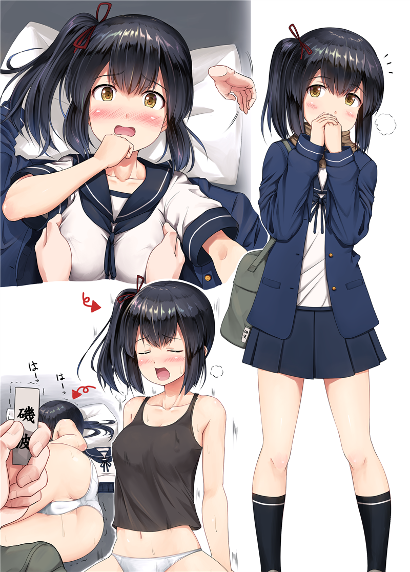 admiral and isonami (kantai collection) drawn by ichikawa_feesu