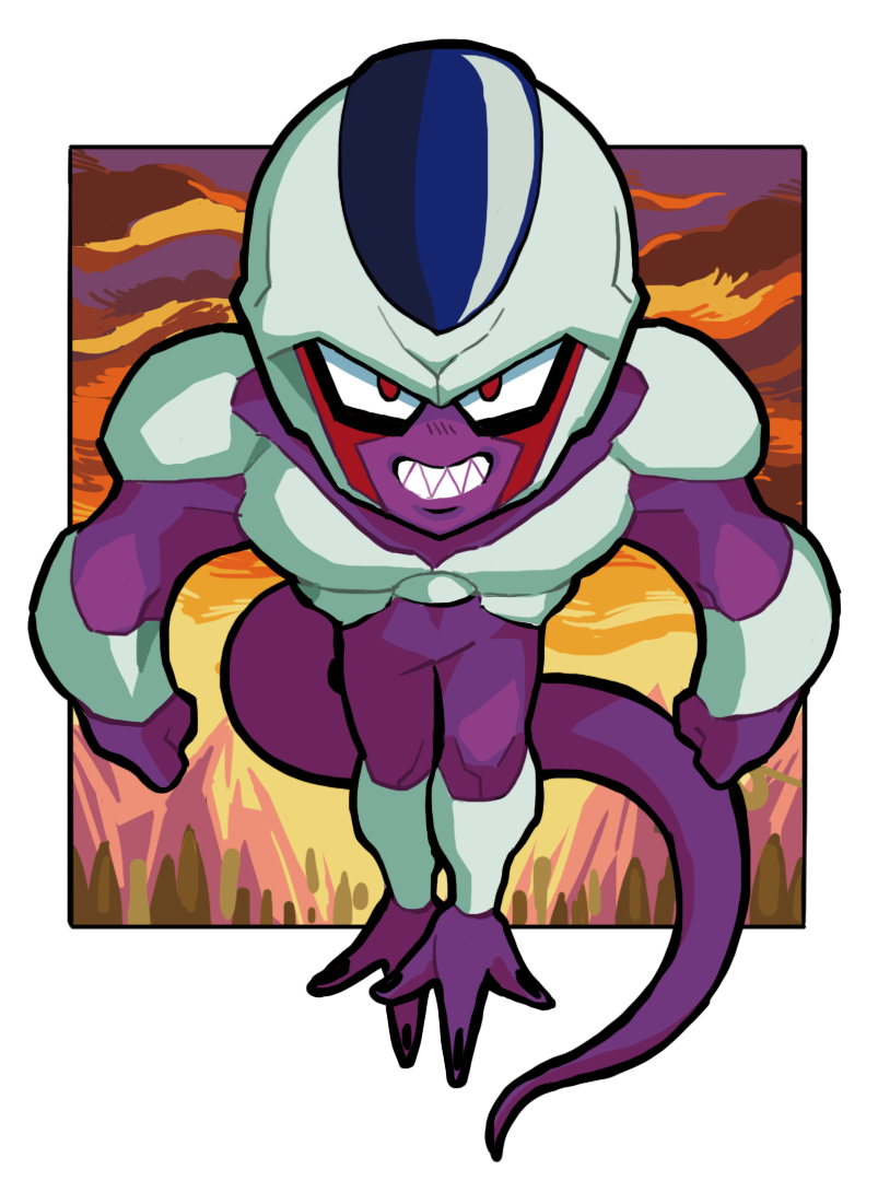 cooler (dragon ball and 1 more) drawn by gashi-gashi